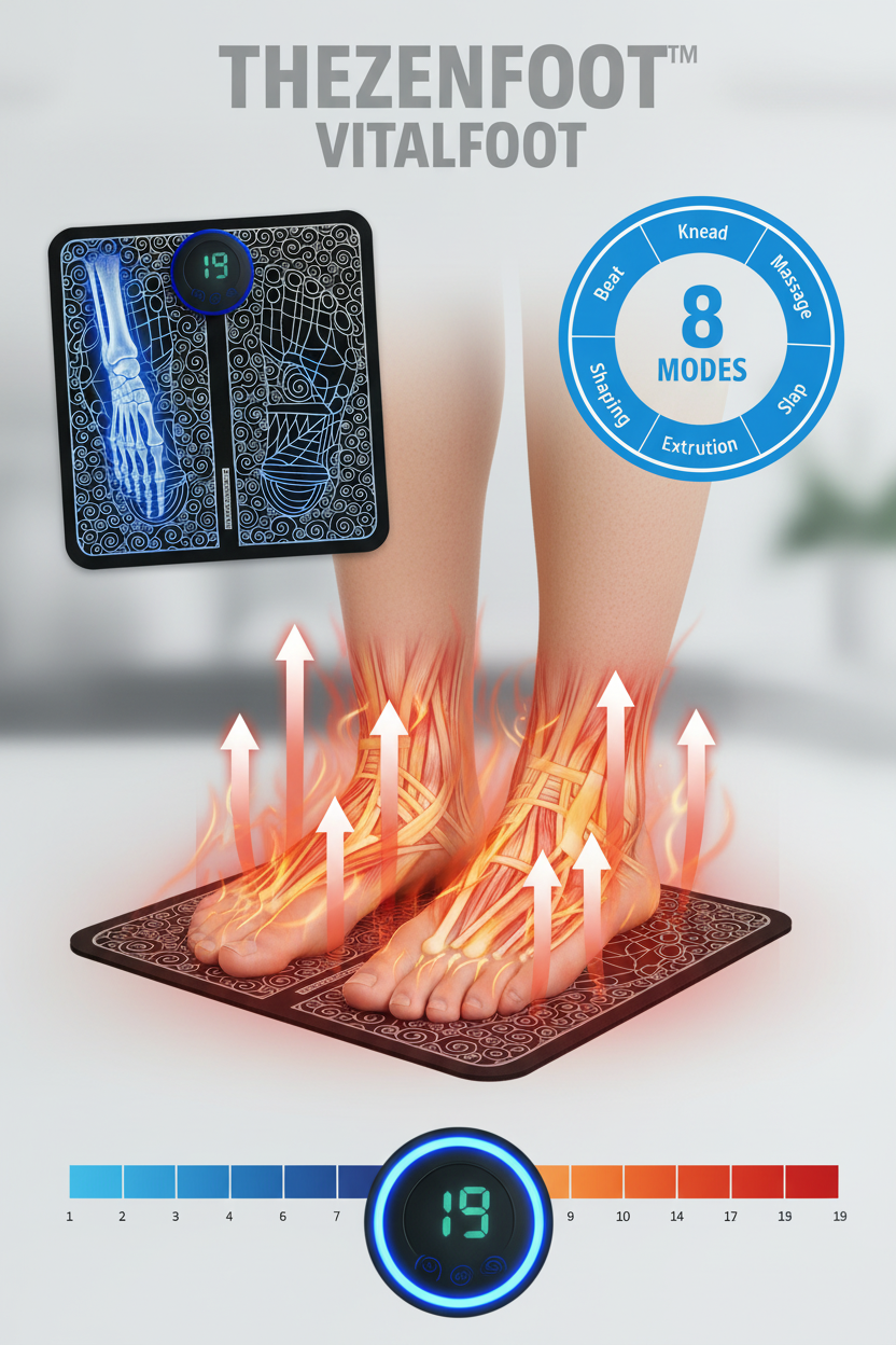 TheZenFoot VitalFoot - Image professionnelle avec schémas